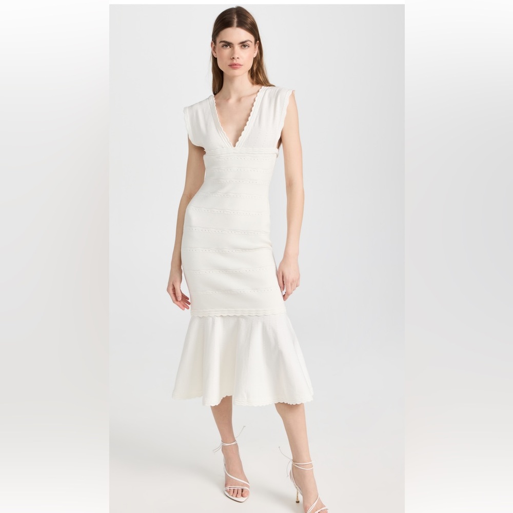NWT Victoria Beckham Sleeveless Flared Dress